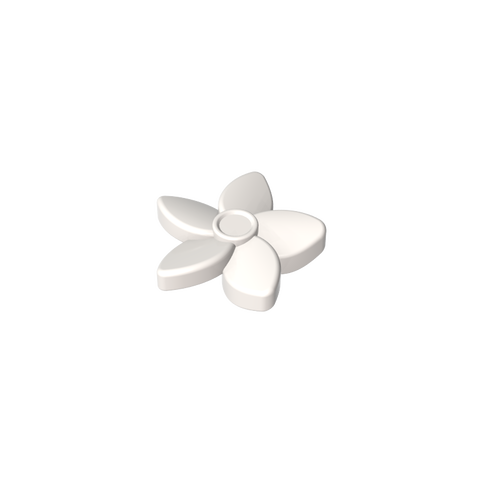 Gobricks,Plant, Flower with Pointed Petals and Pin,18853