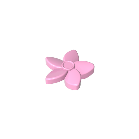 Gobricks,Plant, Flower with Pointed Petals and Pin,18853