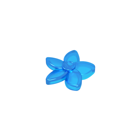 Gobricks,Plant, Flower with Pointed Petals and Pin,18853