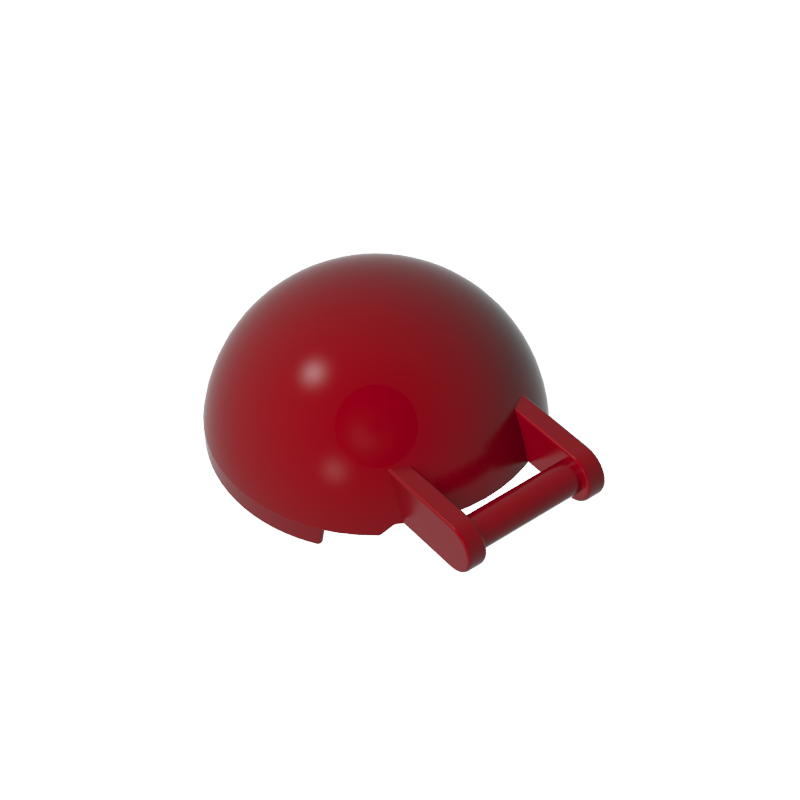 Gobricks,Windscreen 4 x 4 x 1 2/3 Canopy Half Sphere with Handle,18990,35322