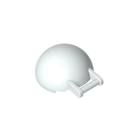 Gobricks,Windscreen 4 x 4 x 1 2/3 Canopy Half Sphere with Handle,18990,35322