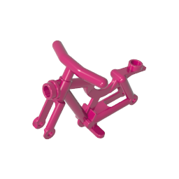 Gobricks,Bicycle Frame - Solid or Hollow Stud,4719,65574
