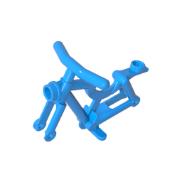 Gobricks,Bicycle Frame - Solid or Hollow Stud,4719,65574