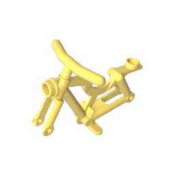 Gobricks,Bicycle Frame - Solid or Hollow Stud,4719,65574