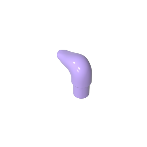 Gobricks,Animal Body Part, Horn (Cattle),64847,67258