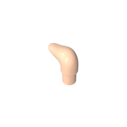 Gobricks,Animal Body Part, Horn (Cattle),64847,67258