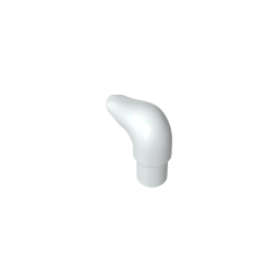 Gobricks,Animal Body Part, Horn (Cattle),64847,67258