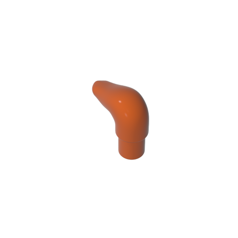 Gobricks,Animal Body Part, Horn (Cattle),64847,67258