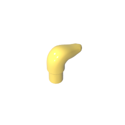 Gobricks,Animal Body Part, Horn (Cattle),64847,67258