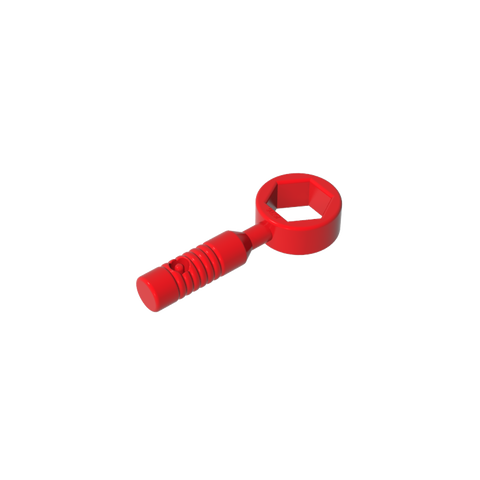 Gobricks,Tool Wrench/ Spanner, Box [6-Rib Handle],6246d,55300