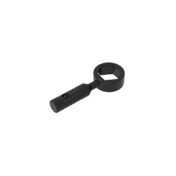 Gobricks,Tool Wrench/ Spanner, Box [6-Rib Handle],6246d,55300