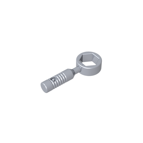 Gobricks,Tool Wrench/ Spanner, Box [6-Rib Handle],6246d,55300