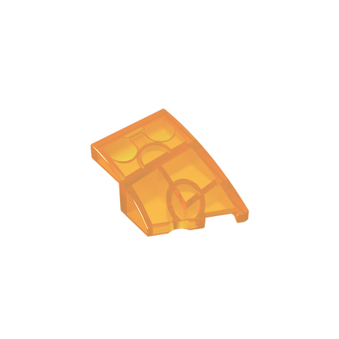 Gobricks,3x2 wedge-shaped curved brick (right),80178