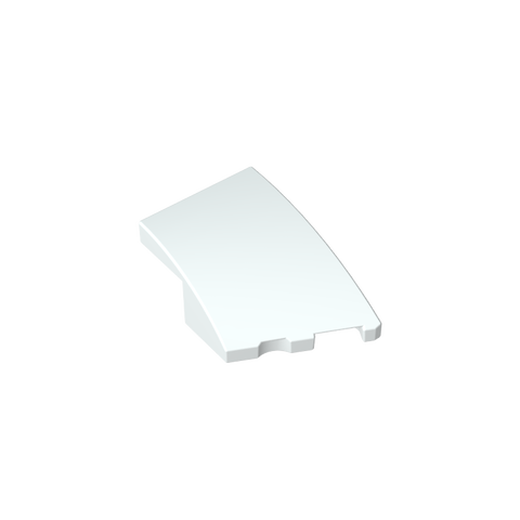 Gobricks,3x2 wedge-shaped curved brick (right),80178