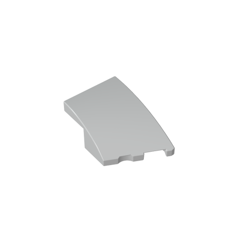Gobricks,3x2 wedge-shaped curved brick (right),80178