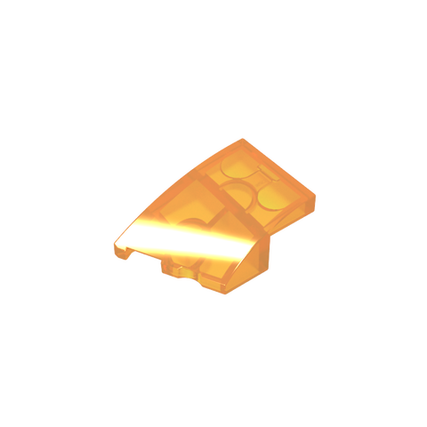 Gobricks,3x2 wedge-shaped curved brick (left),80177