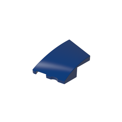 Gobricks,3x2 wedge-shaped curved brick (left),80177