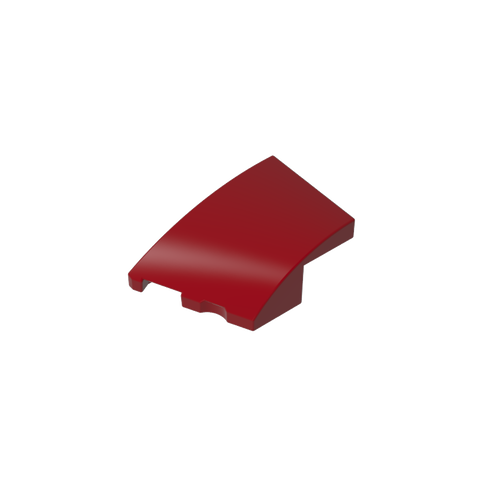 Gobricks,3x2 wedge-shaped curved brick (left),80177