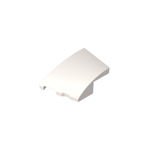 Gobricks,3x2 wedge-shaped curved brick (left),80177