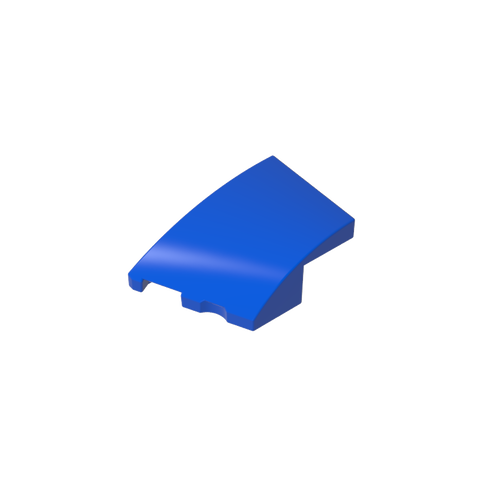 Gobricks,3x2 wedge-shaped curved brick (left),80177
