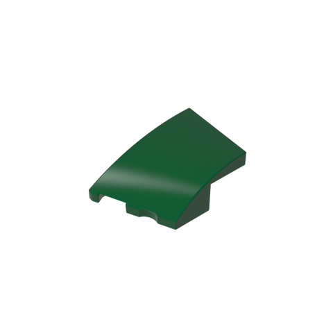 Gobricks,3x2 wedge-shaped curved brick (left),80177