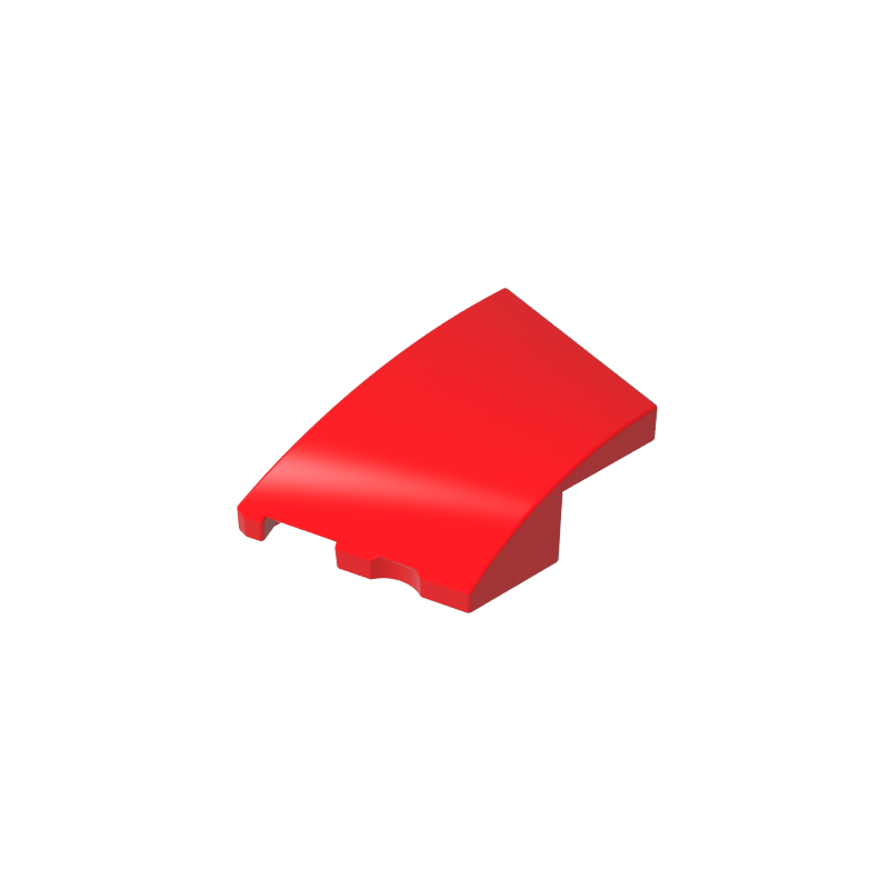 Gobricks,3x2 wedge-shaped curved brick (left),80177