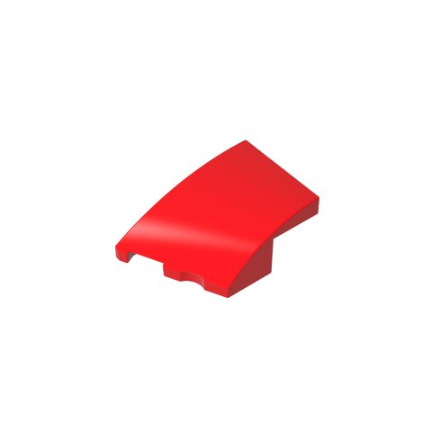 Gobricks,3x2 wedge-shaped curved brick (left),80177