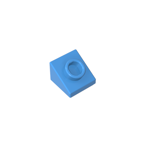 Gobricks,1x1x2/3 bevel with dot bricks,gds90254,gds90254-2