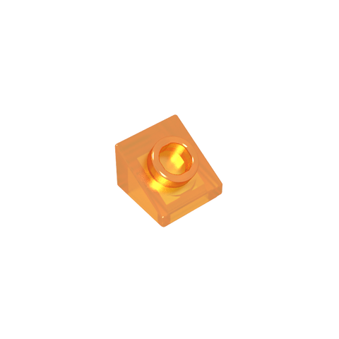 Gobricks,1x1x2/3 bevel with dot bricks,gds90254,gds90254-2