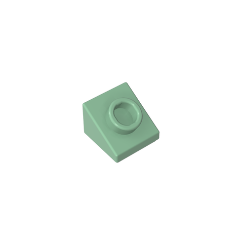 Gobricks,1x1x2/3 bevel with dot bricks,gds90254,gds90254-2