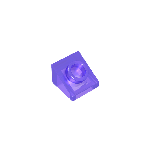 Gobricks,1x1x2/3 bevel with dot bricks,gds90254,gds90254-2