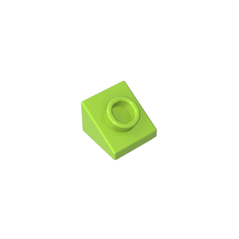 Gobricks,1x1x2/3 bevel with dot bricks,gds90254,gds90254-2