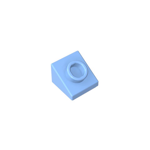 Gobricks,1x1x2/3 bevel with dot bricks,gds90254,gds90254-2