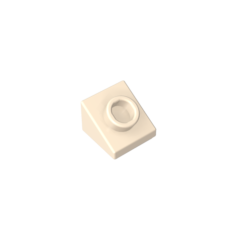 Gobricks,1x1x2/3 bevel with dot bricks,gds90254,gds90254-2