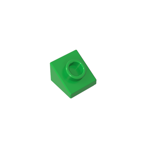 Gobricks,1x1x2/3 bevel with dot bricks,gds90254,gds90254-2