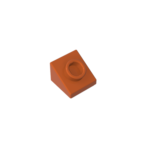 Gobricks,1x1x2/3 bevel with dot bricks,gds90254,gds90254-2