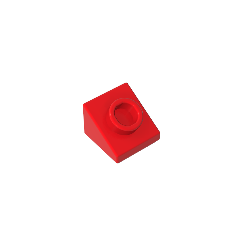 Gobricks,1x1x2/3 bevel with dot bricks,gds90254,gds90254-2