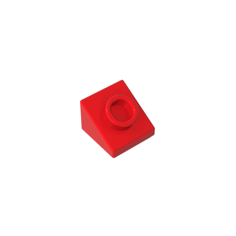 Gobricks,1x1x2/3 bevel with dot bricks,gds90254,gds90254-2