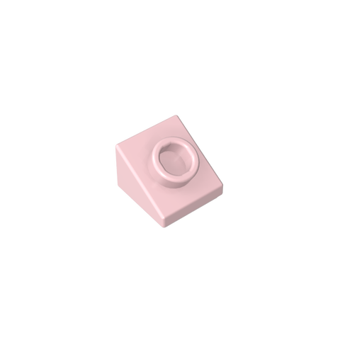 Gobricks,1x1x2/3 bevel with dot bricks,gds90254,gds90254-2
