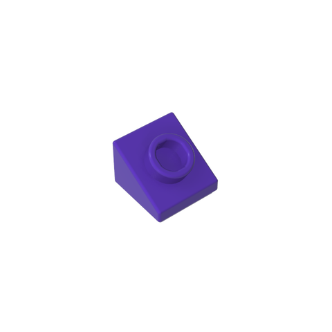 Gobricks,1x1x2/3 bevel with dot bricks,gds90254,gds90254-2