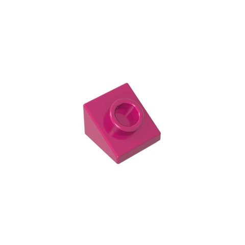 Gobricks,1x1x2/3 bevel with dot bricks,gds90254,gds90254-2