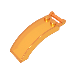 Gobricks,Windscreen 6 x 2 x 2 with Handle,92474