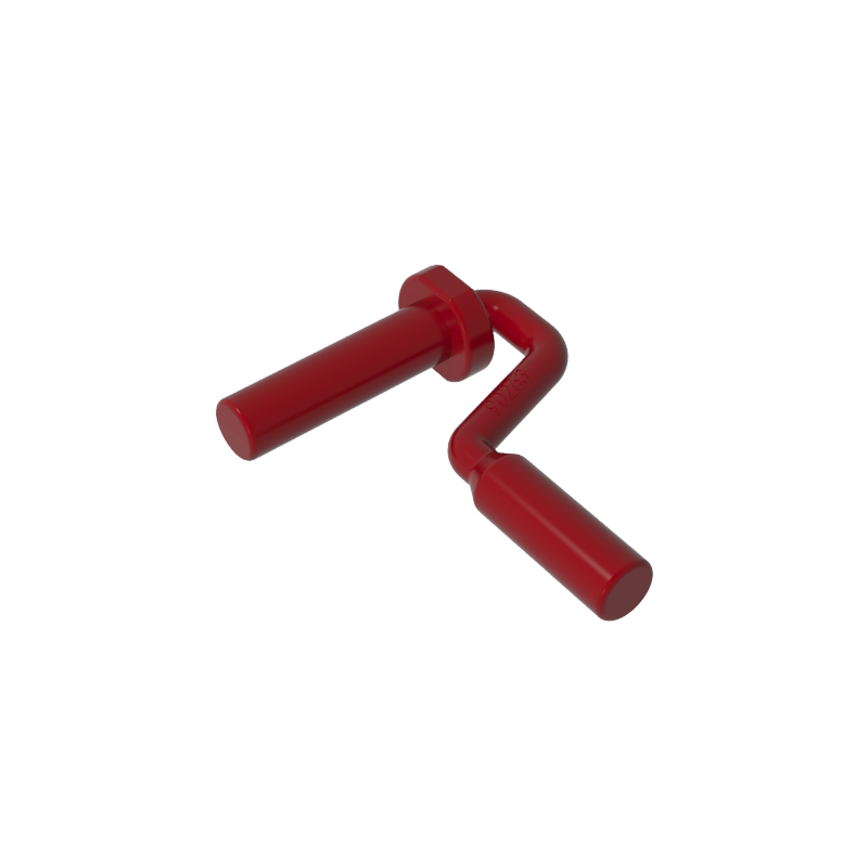 Gobricks,Equipment Paint Roller Brush Handle Edge On Handle,12885