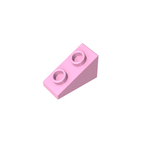 Gobricks,1x2x1 Bevel Tile,gds90264,gds90264-2