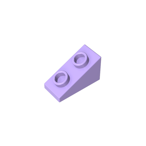 Gobricks,1x2x1 Bevel Tile,gds90264,gds90264-2