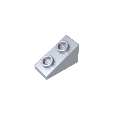 Gobricks,1x2x1 Bevel Tile,gds90264,gds90264-2
