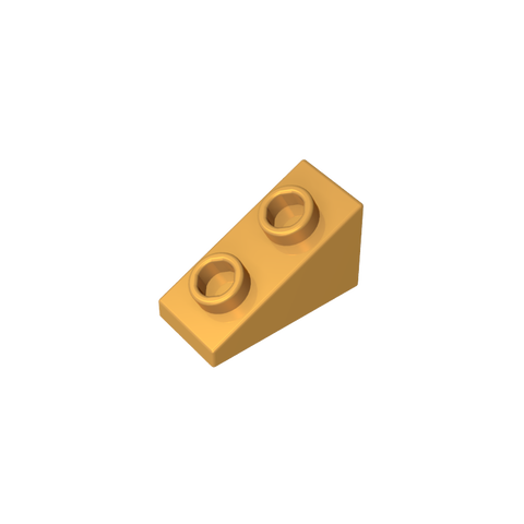 Gobricks,1x2x1 Bevel Tile,gds90264,gds90264-2