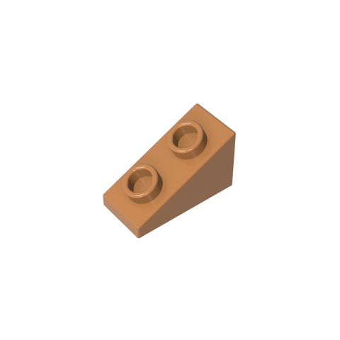 Gobricks,1x2x1 Bevel Tile,gds90264,gds90264-2