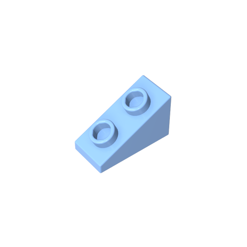 Gobricks,1x2x1 Bevel Tile,gds90264,gds90264-2