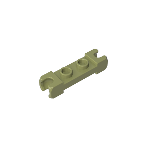 Gobricks,1x2 double sided ball socket plate,gds90267